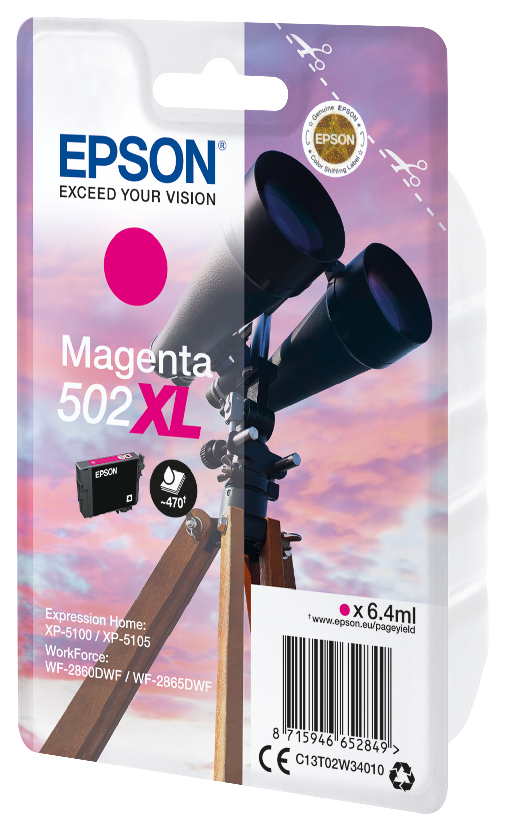 Epson 502XL Magenta