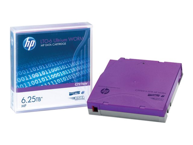HP LTO6 2.5/5.25TB MP WORM