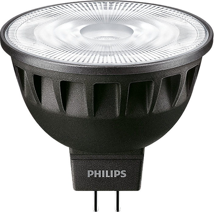 Philips LED-Reflektorlampe GU5.3 MR16 6.7W G 36° 3000K wws 470lm dimmbar DC Ø50,5x45,5mm