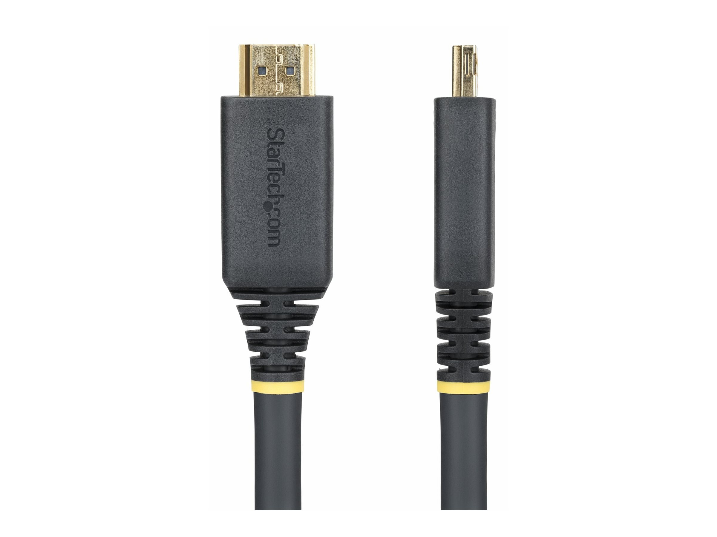 STARTECHCOM 15m Aktives High Speed HDMI Kabel mit Griffsteckern 4K 60Hz und 1440p 144Hz 18Gbps UHD HDMI Arc Kabel mit TPEMantel