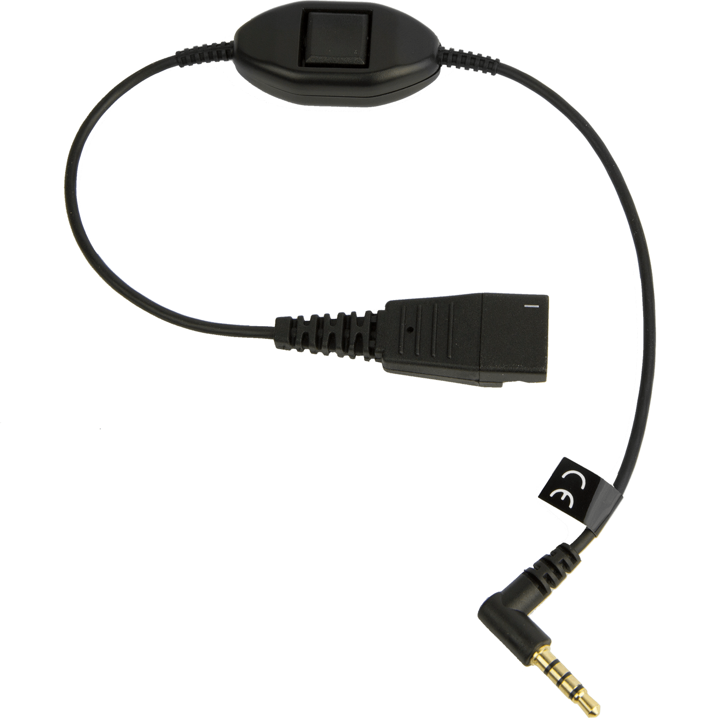 Jabra Anschlusskabel QD auf 3,5mm Klinke