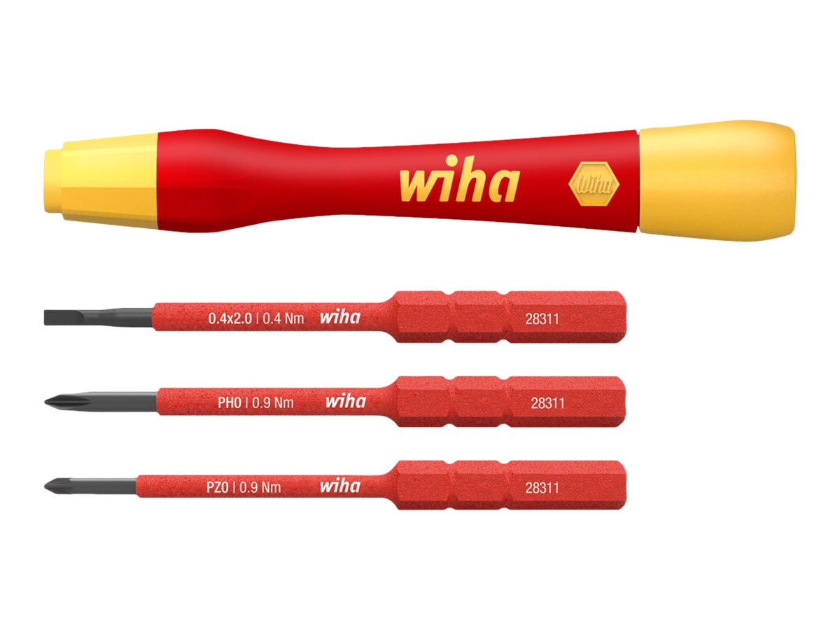 Wiha SchraubendreherSet PicoFinish slimVario electric 43167 4tlg