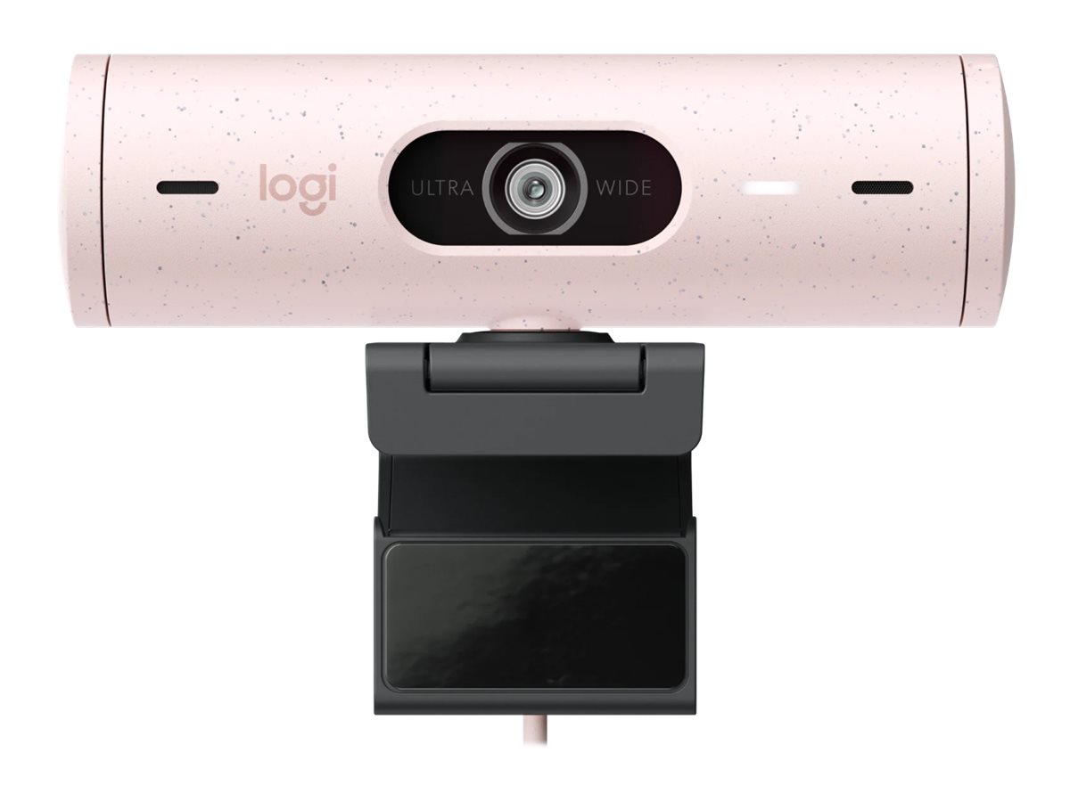 LOGITECH BRIO 500 FULL HD WEBCAM ROSA