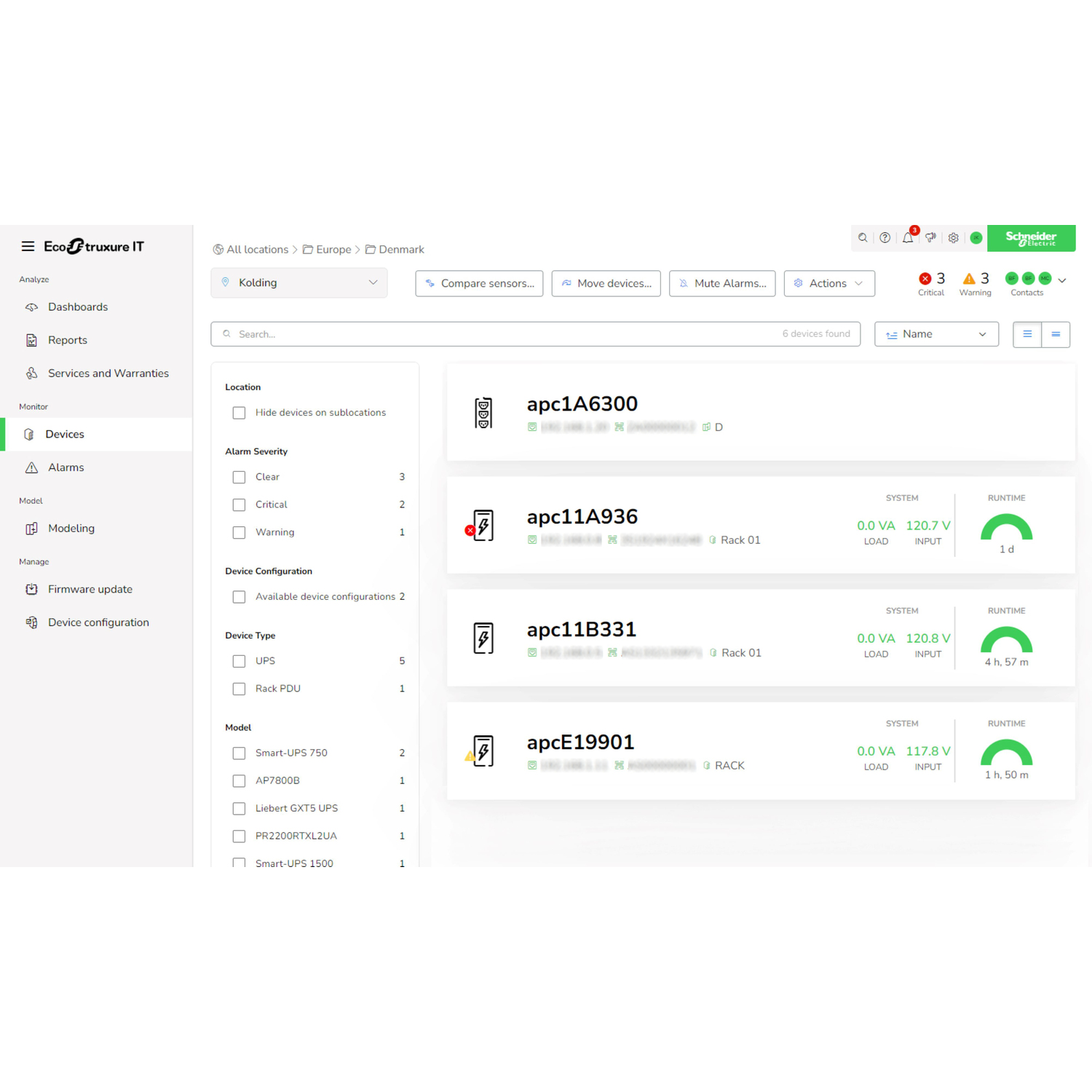 APC EcoStruxure IT Expert 1 Jahr Digital