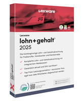 LEXWARE lohn+gehalt 2025 Jahresversion 365-Tage Box LEXWARE lohn+gehalt 2025 Jahresversion 365-Tage Box