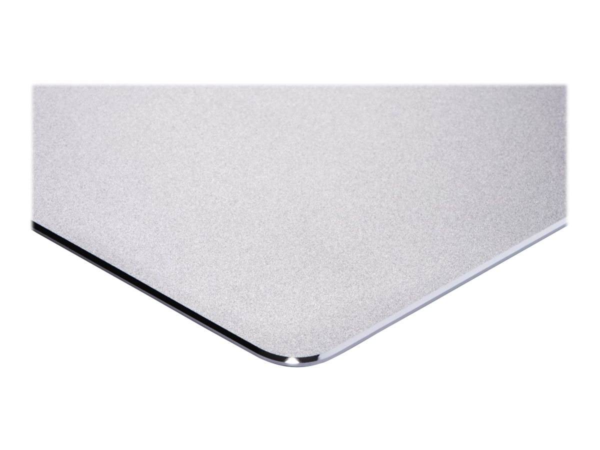Mousepad Aluminium silber