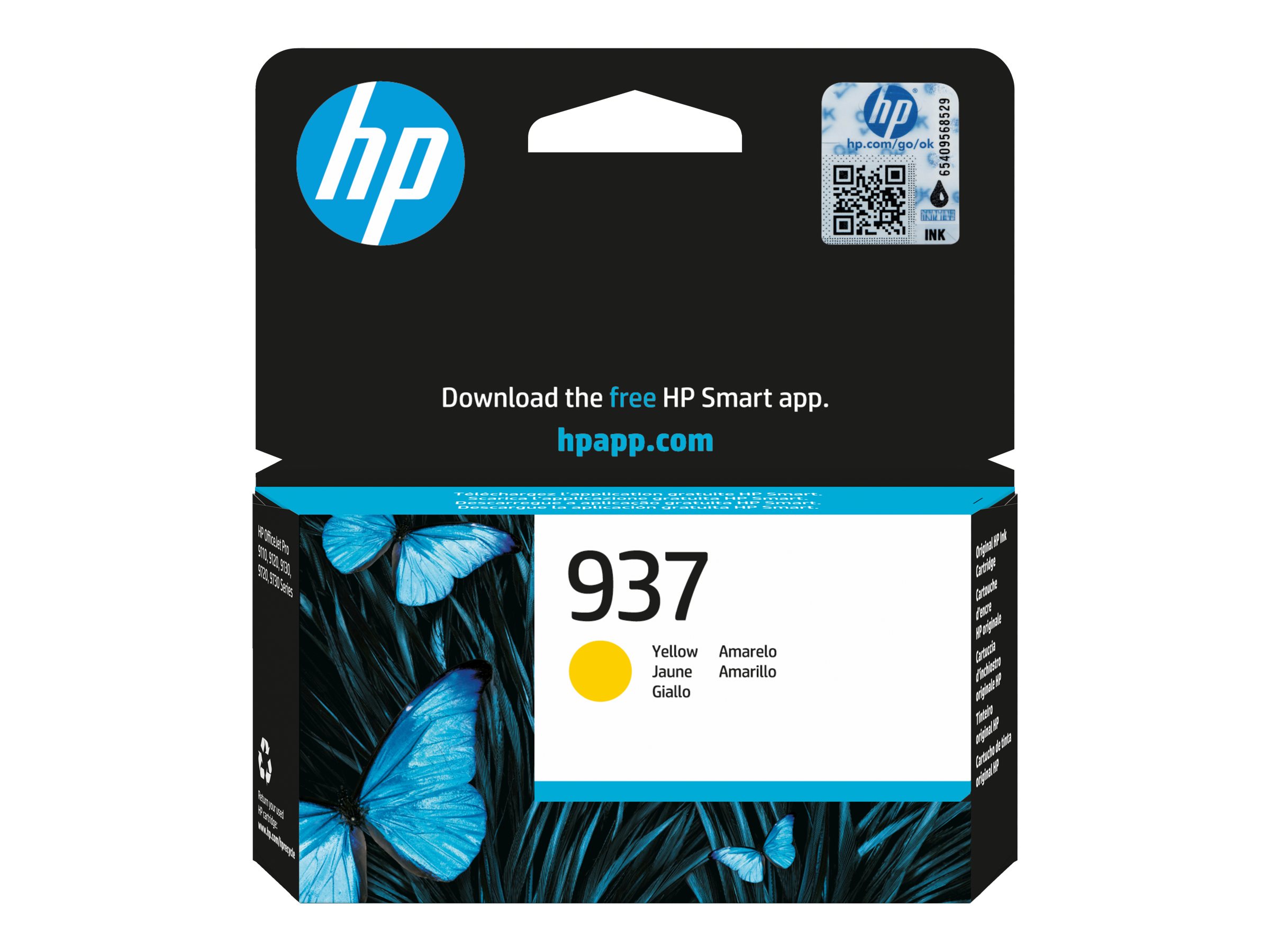 HP 937 (4S6W4NE) gelb Druckerpatrone