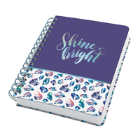 SIGEL Notizbuch mit Spirale Jolie® ca. DIN A5 punktraster, lila/weiss Hardcover 240 Seiten SIGEL Notizbuch mit Spirale Jolie® ca. DIN A5 punktraster, lila/weiss Hardcover 240 Seiten