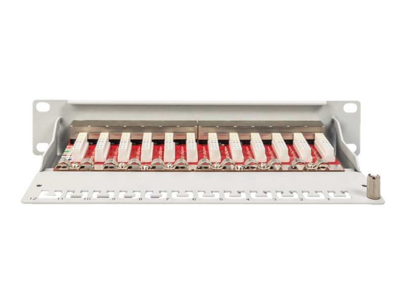 DIGITUS DN-91612S-EA-G - Patch Panel - 1U - 10