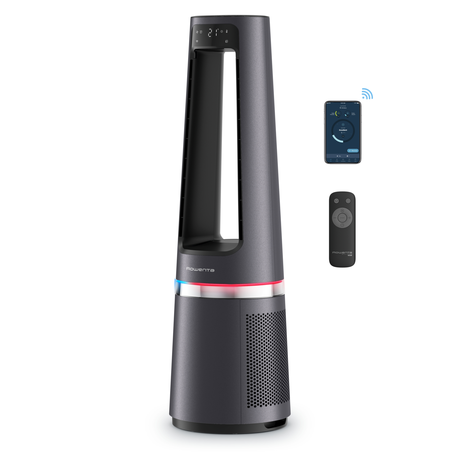 Rowenta QU5072 Eclipse Connect 3‑in‑1 schwarz 2000 W