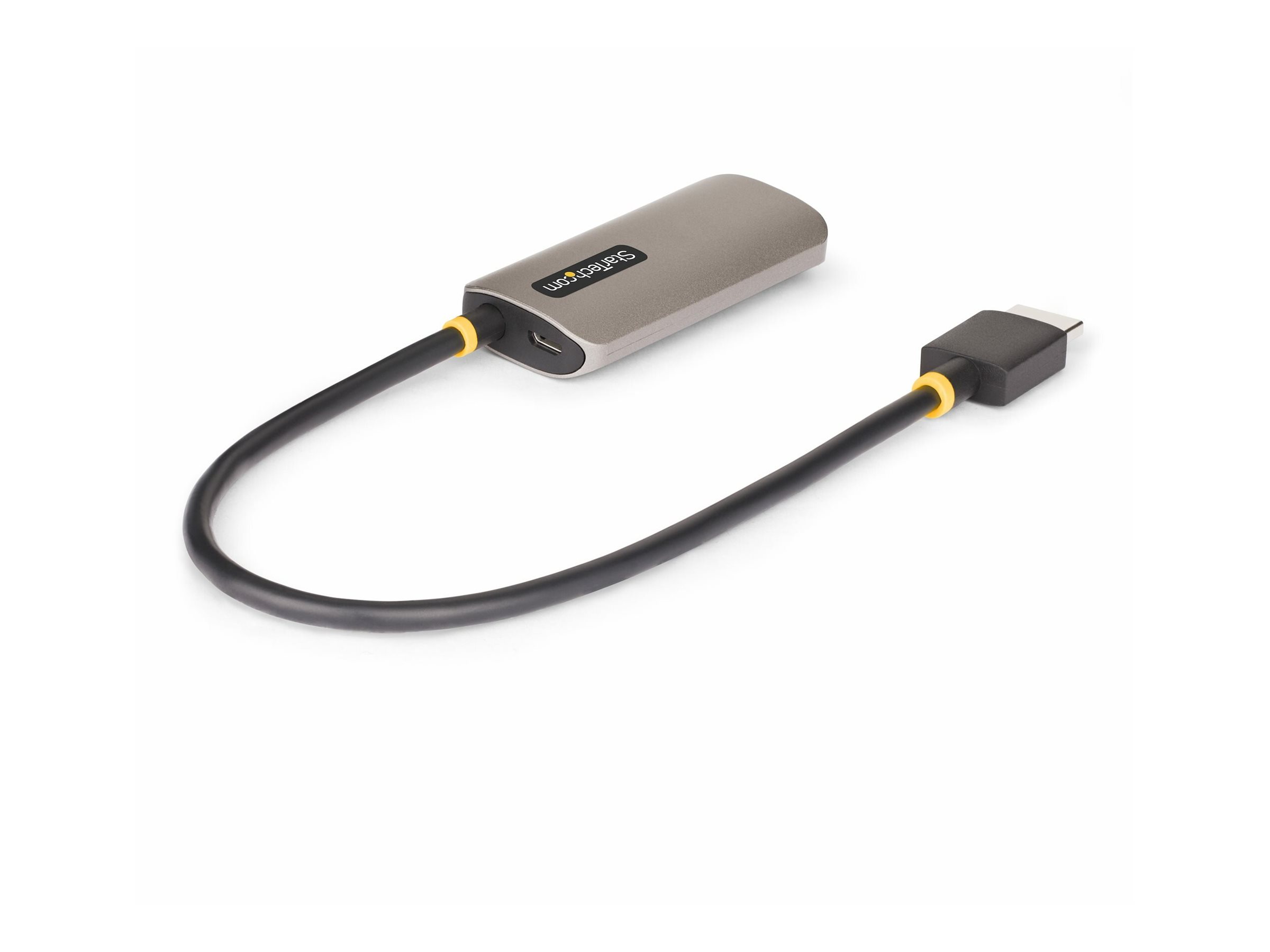 STARTECHCOM 30cm HDMI auf DisplayPort Adapterkabel 8K 60Hz Aktives HDMI 21 zu DP 14 Adapter USB Betrieben HDMI zu DP