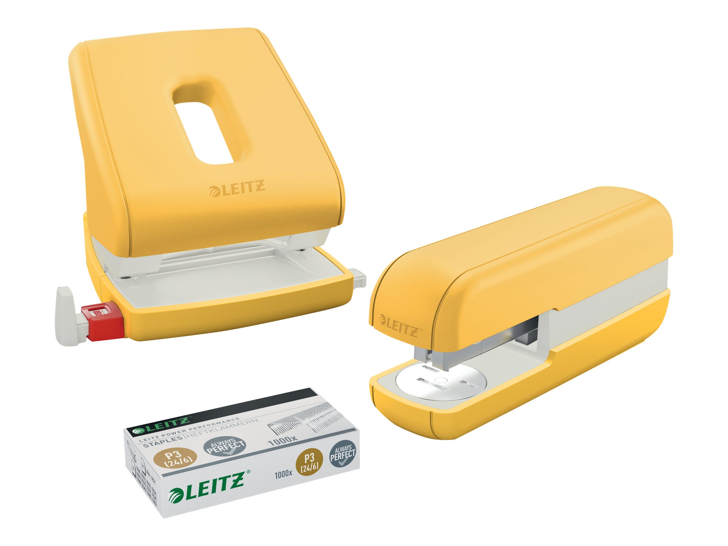 LEITZ Heftgeraet Cosy gelb, 1 St