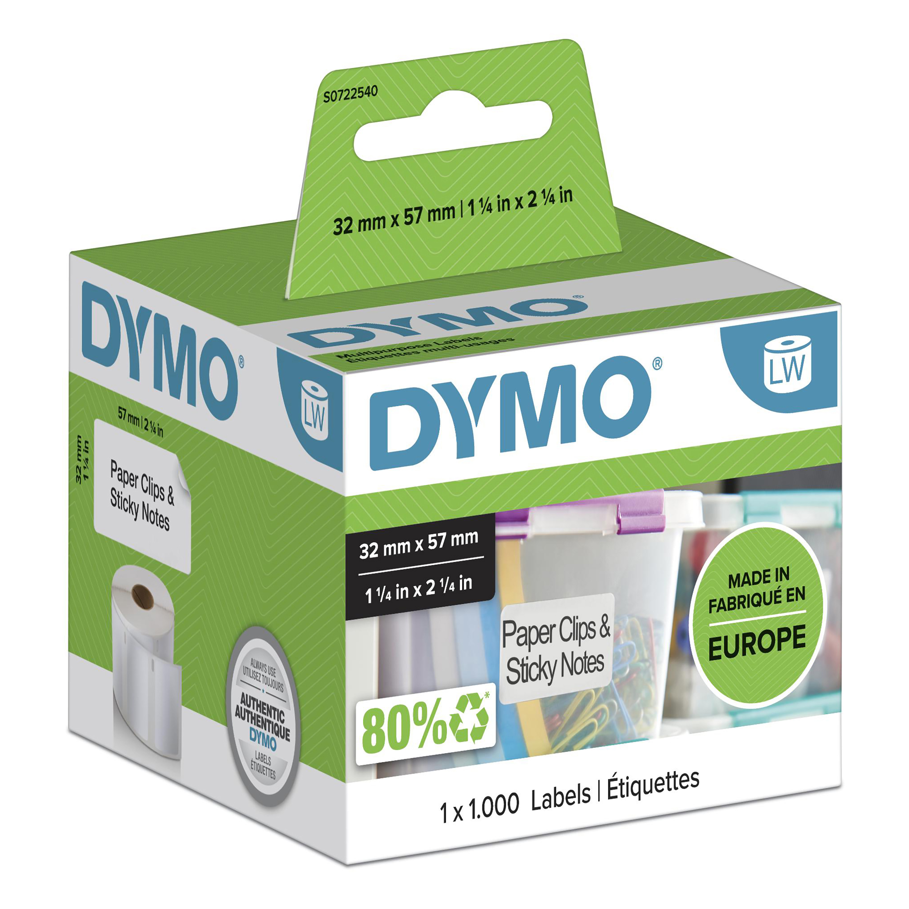 S0722540 DYMO 11354 Etikettenrolle
