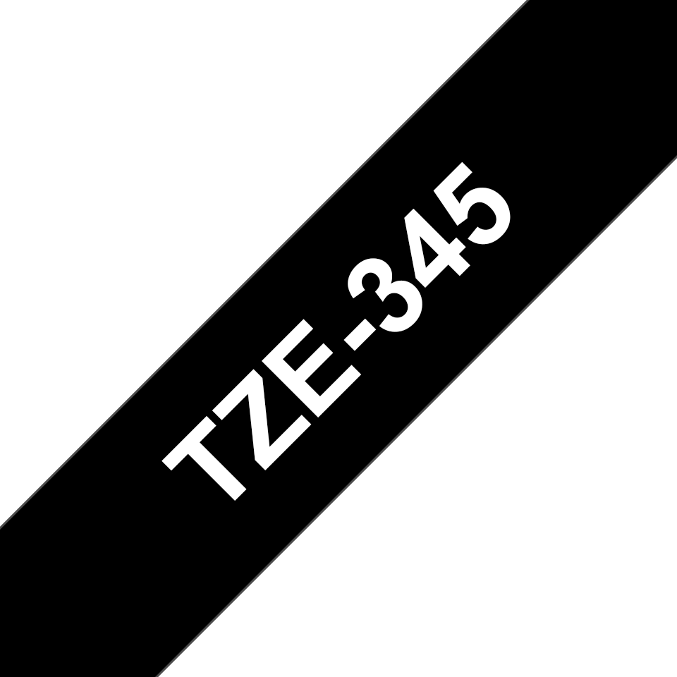 TZE345 BROTHER PT Schriftband 18mm