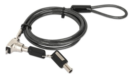Manhattan Laptopschloss Nano‑Sicherheitsslot Schwarz