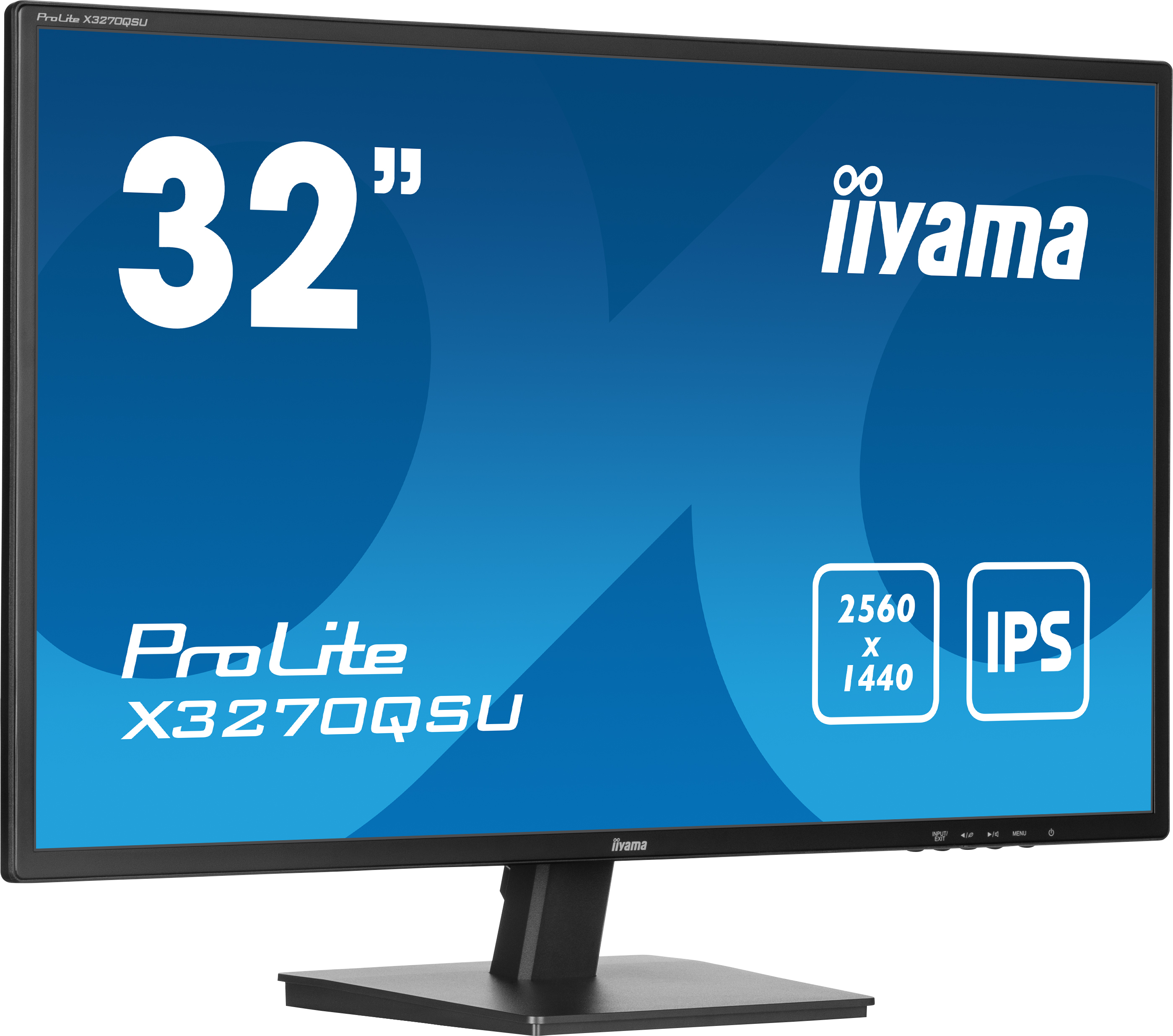 IIYAMA X3270QSUB1 81,28cm 32Zoll IPS 2560x1440 250cdm2 3ms 2xHDMI DP USB