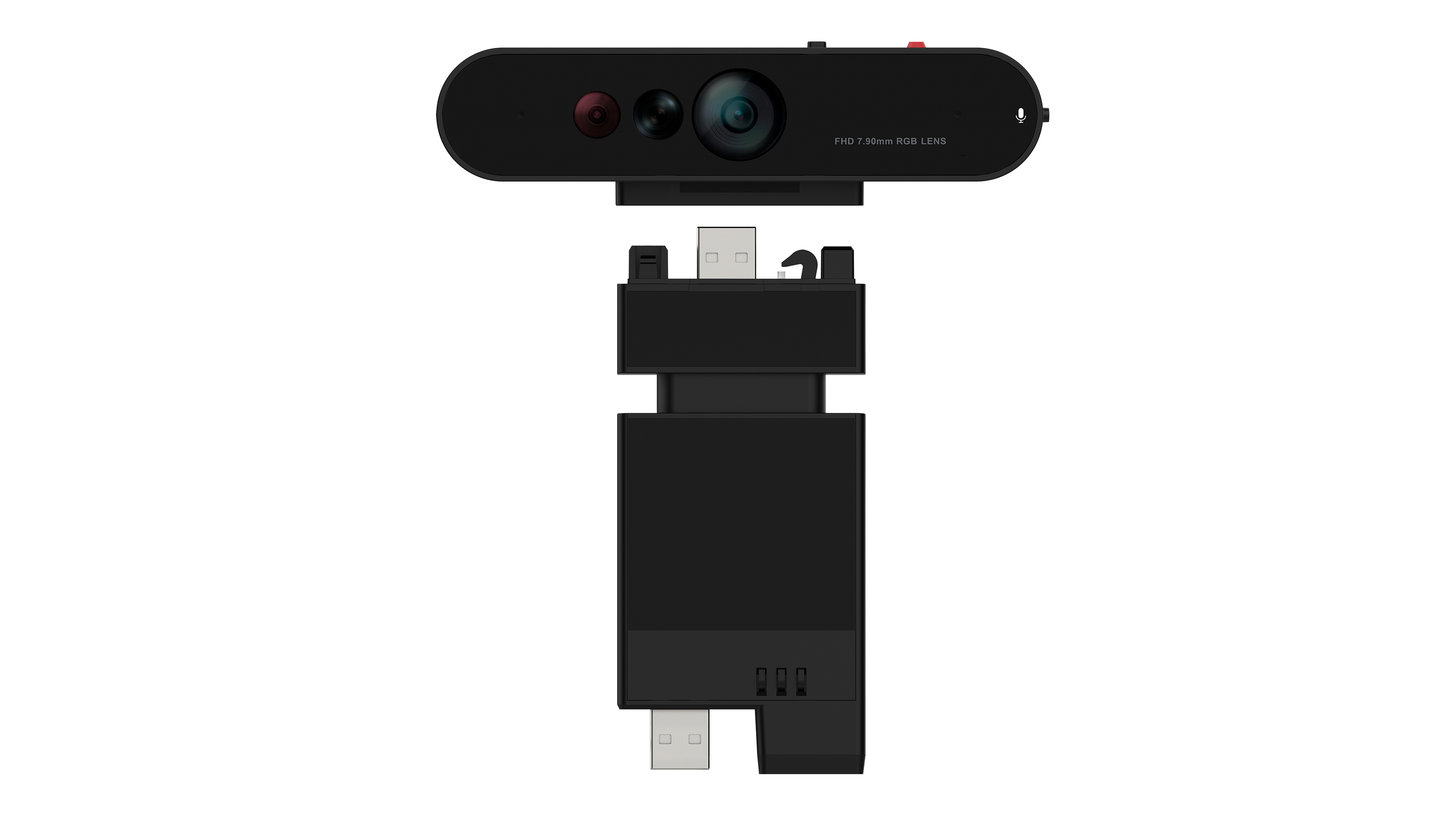 LENOVO ThinkVision MC60 Monitor Webcam Short stack for P24h30 P24q30 T34w30 P49w30 Monitors