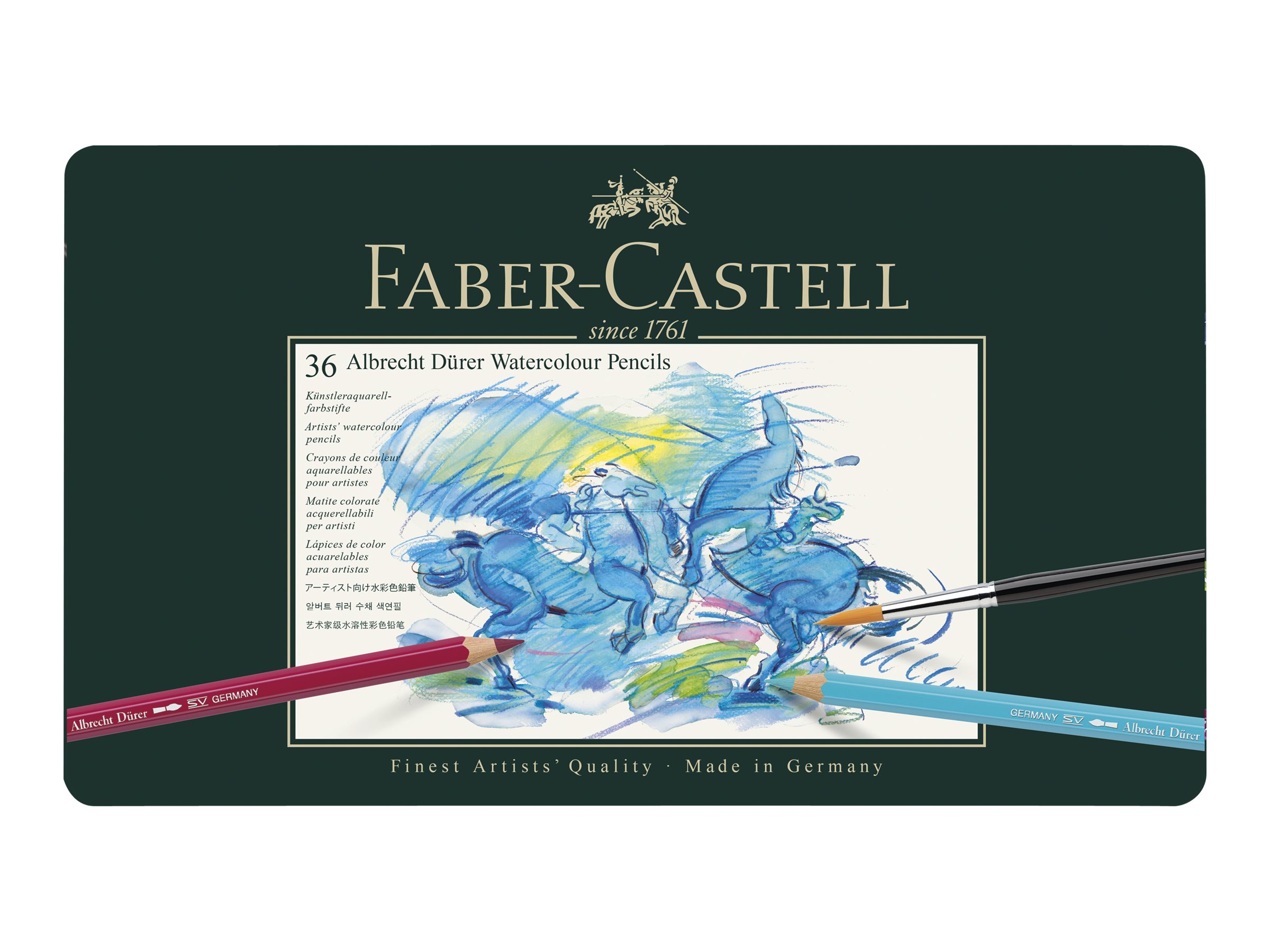 FABERCASTELL Albrecht DUerer Buntstifte farbsortiert, 36 St