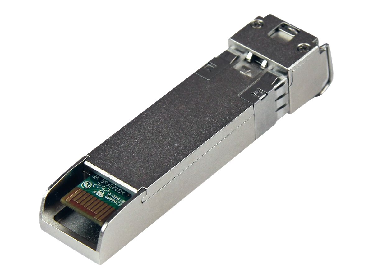 STARTECH.COM Cisco kompatibel 10GBase-SR Gigabit SFP+ Transceiver Modul MM LC - Mini-GBIC bis 300m - Glasfaser Transceiver DDM 8