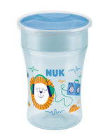 NUK Trinklernbecher Magic Cup 360Trinkrand 230ml blau