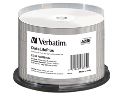 VERBATIM CDR80 700MB 52x IW (50) SP