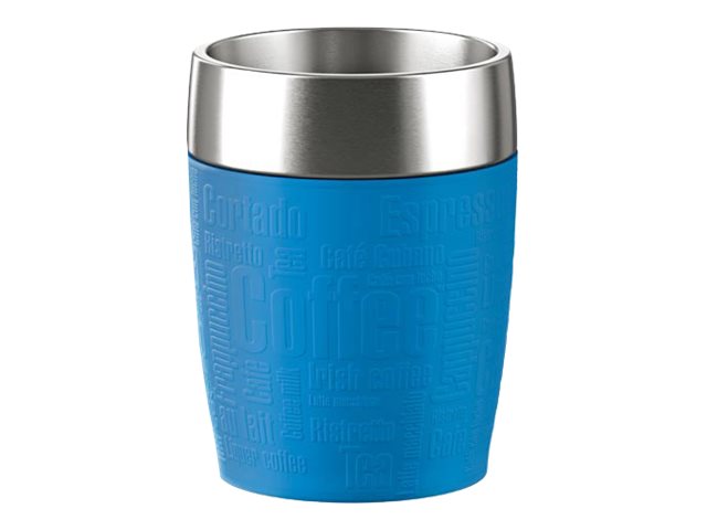 Emsa 514515 Isolier-Trinkbecher, Travel Cup 0,2L, blau Emsa 514515 Isolier-Trinkbecher, Travel Cup 0,2L, blau