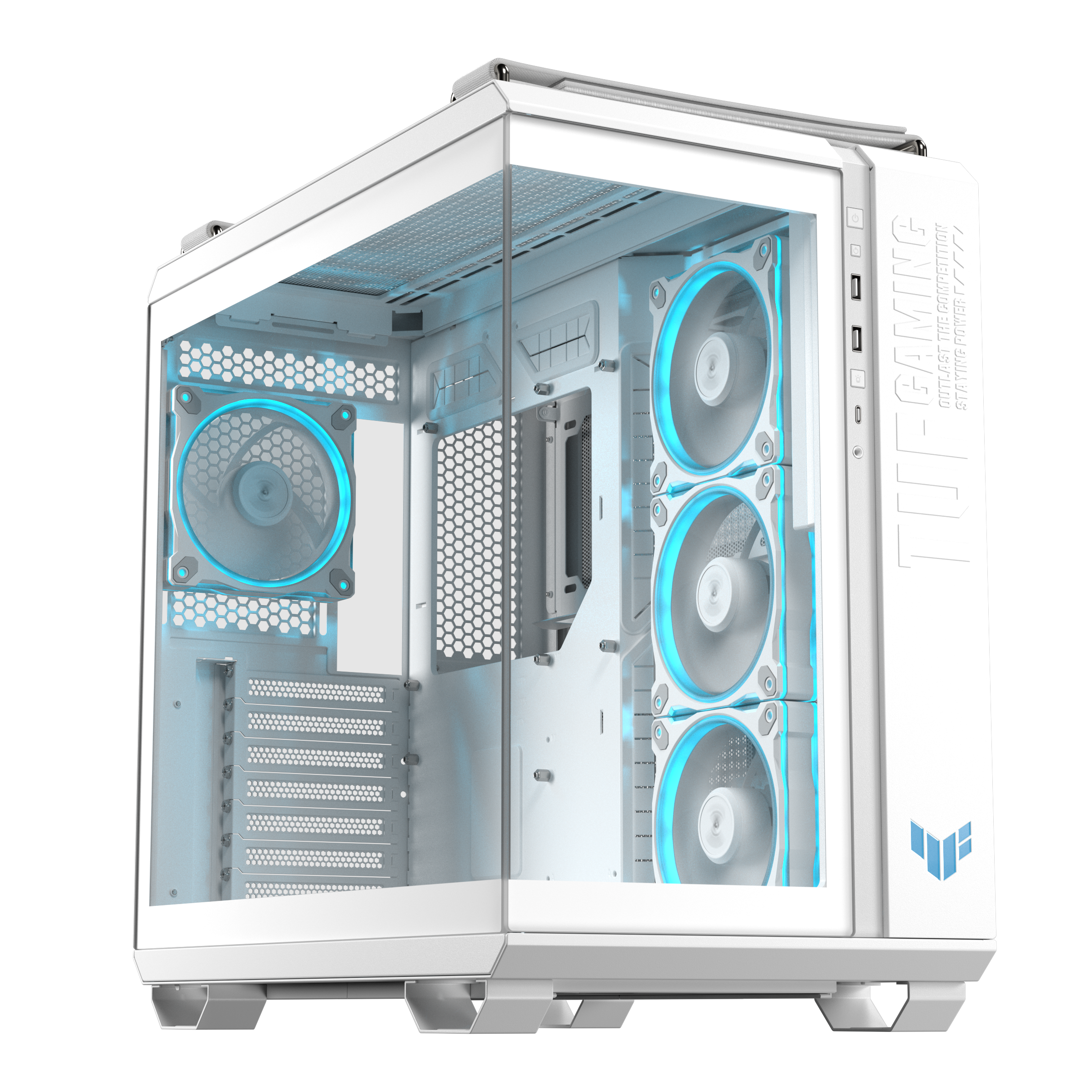 ASUS TUF GAMING GT502 HORIZON TG ARGB WHITE