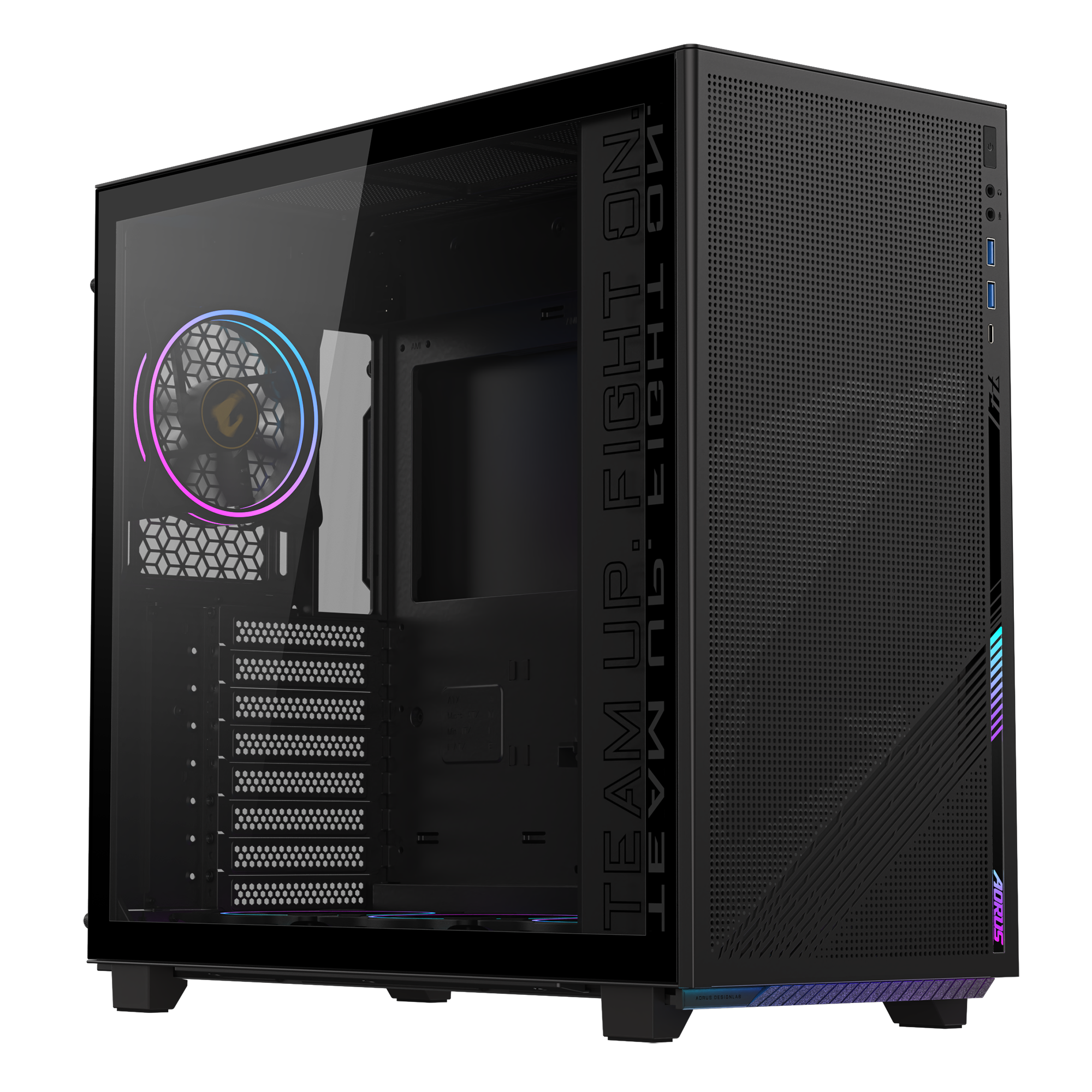 GIGABYTE GBAC400G ATXMATXMiniITX RGB PC Chassis