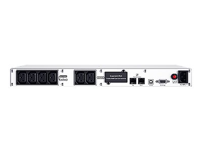 CYBERPOWER OR1000ERM1U Line Interactive 1000VA/600W Rackmount 1U LCD GreenPower RJ11/RJ45 Ausgang 6 IEC USB SNMP SLOT