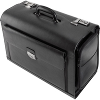 Alassio Pilotenkoffer VERONA Leder schwarz 49,0 x 24,0 x 35,0 cm Alassio Pilotenkoffer VERONA Leder schwarz 49,0 x 24,0 x 35,0 cm