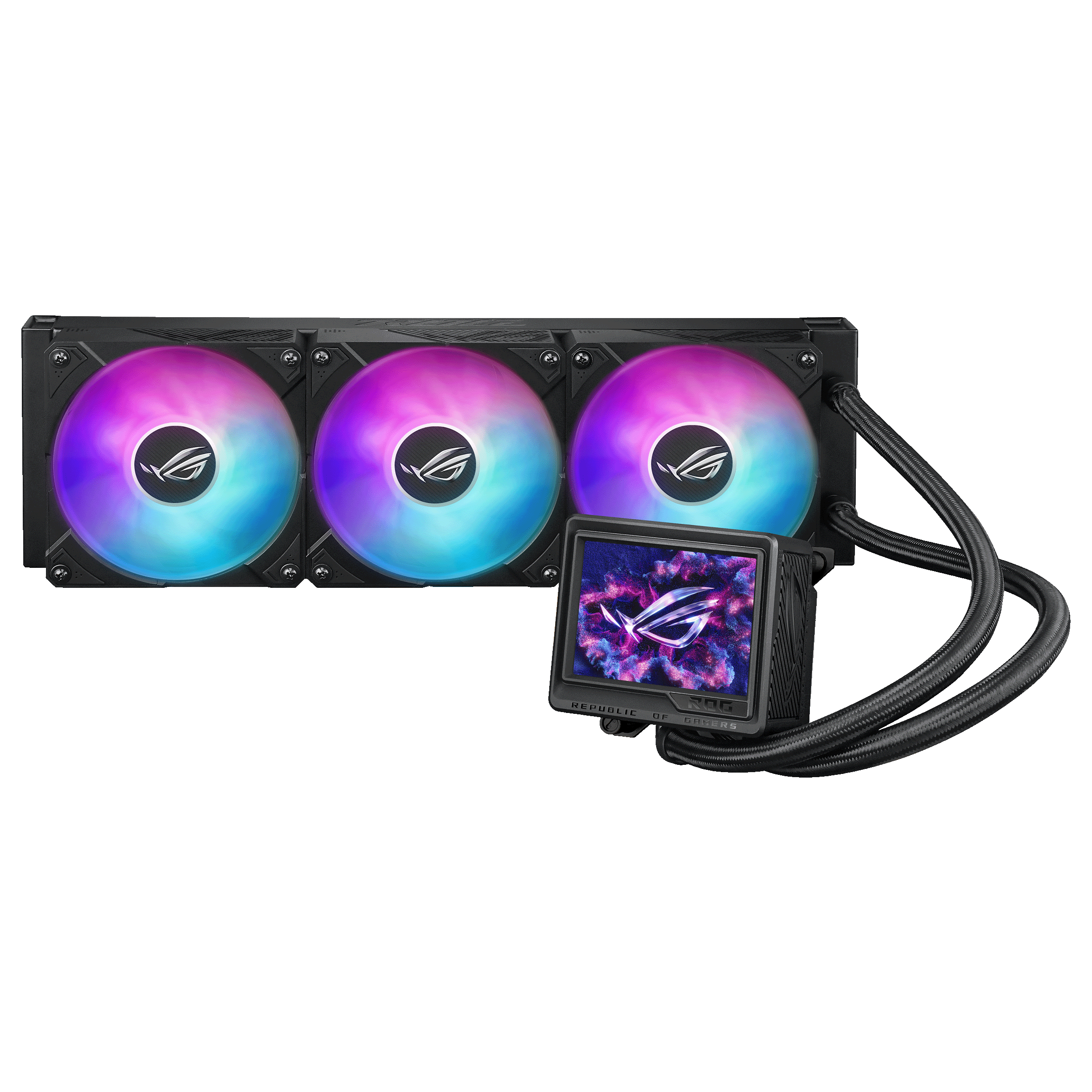 ASUS ROG Ryujin III 360 ARGB Extreme allinone liquid CPU cooler with Aseteks Emma Gen8 V2 pump