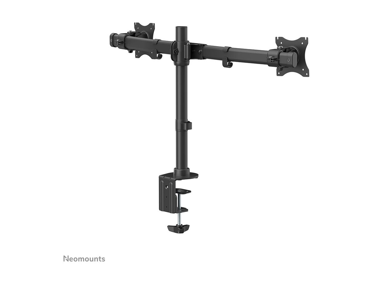 NEOMOUNTS Flat Screen Desk Mount clamp/grommet Crossbar 25,4-68,6cm 10-27Zoll Black