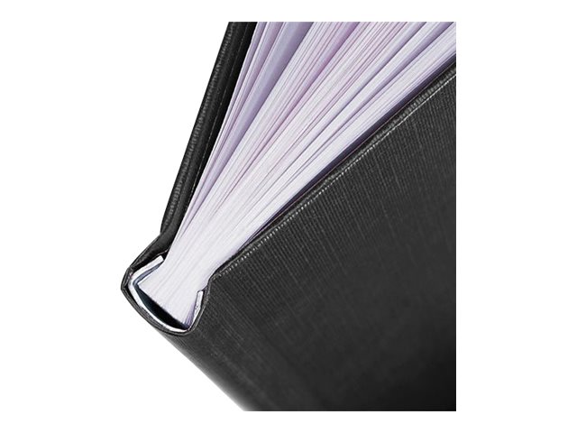 LEITZ Buchbindemappen schwarz Hardcover fuer 246 280 Blatt DIN A4, 10 St