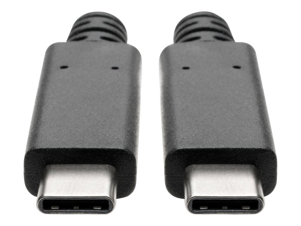 EATON TRIPPLITE USBC Cable MM USB 31 Gen 2 10Gbps 5A Rating Thunderbolt 3 Compatible 3ft 0,91m