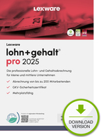 LEXWARE ESD lohn+gehalt pro 2025 Download Jahresversion 365-Tage