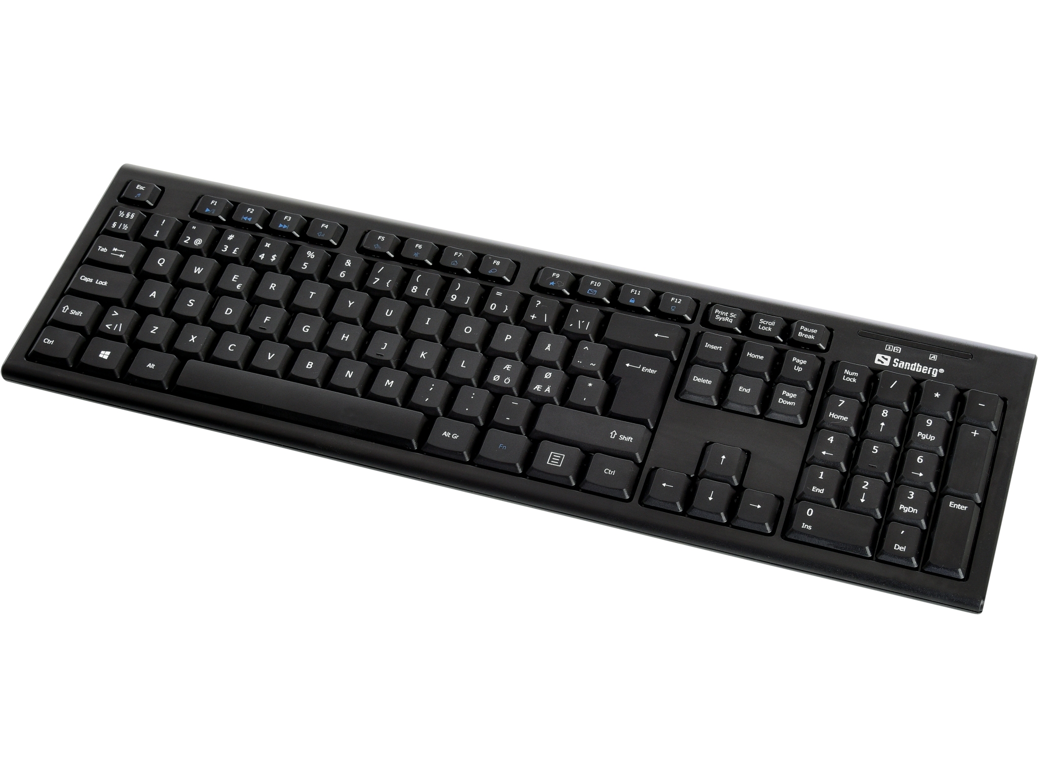 SANDBERG DesktopSet Tastatur‑Maus‑Set kabellos