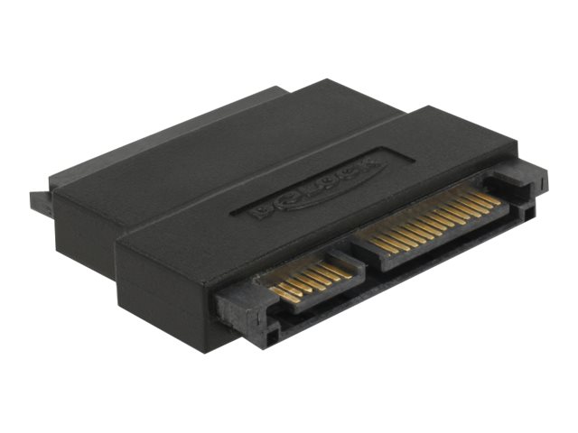 Delock Adapter SATA 22 Pin Buchse zu Stecker mit Einrastfunktion - Portschoner