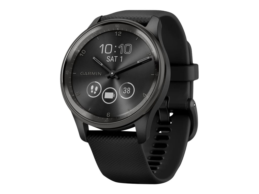 Garmin vivomove Trend Smartwatch 40mm, black Garmin vivomove Trend Smartwatch 40mm, black
