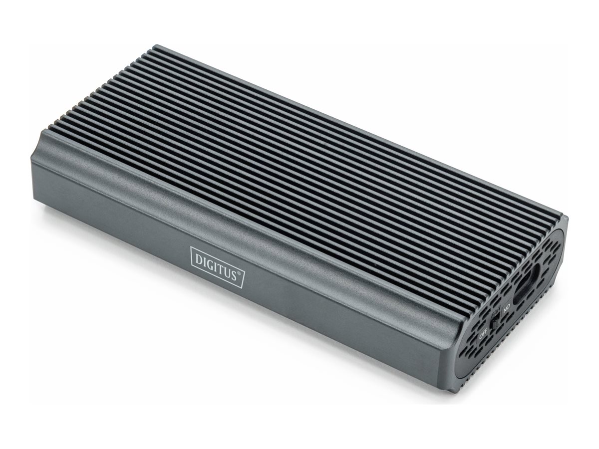 DIGITUS USB M.2 hard disk enclosure SSD external NVMe 40Gbps USB 4.0 aluminum toolfree DIGITUS USB M.2 hard disk enclosure SSD external NVMe 40Gbps USB 4.0 aluminum toolfree