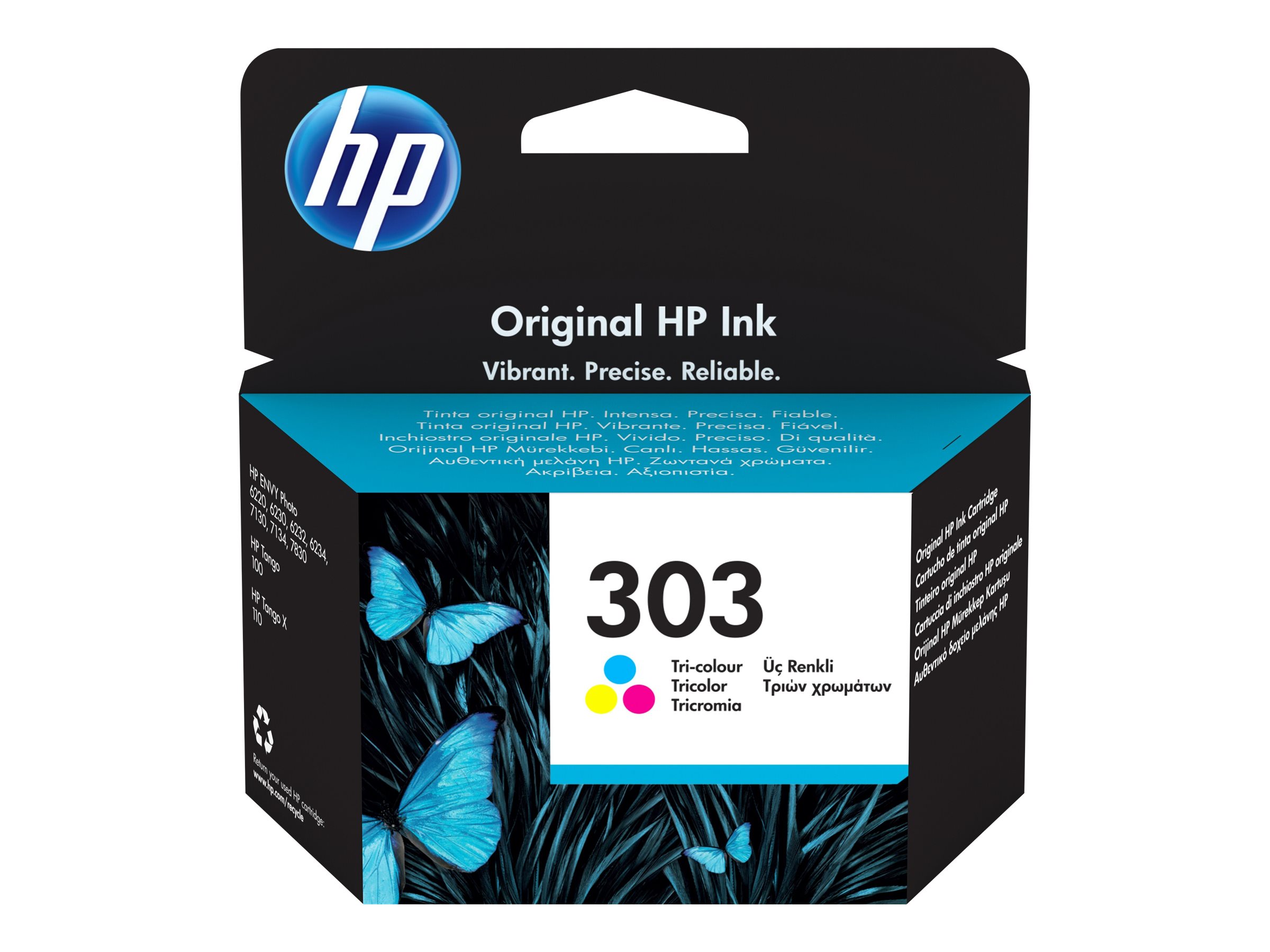HP 303 (T6N01AE) color Druckerpatrone HP 303 (T6N01AE) color Druckerpatrone