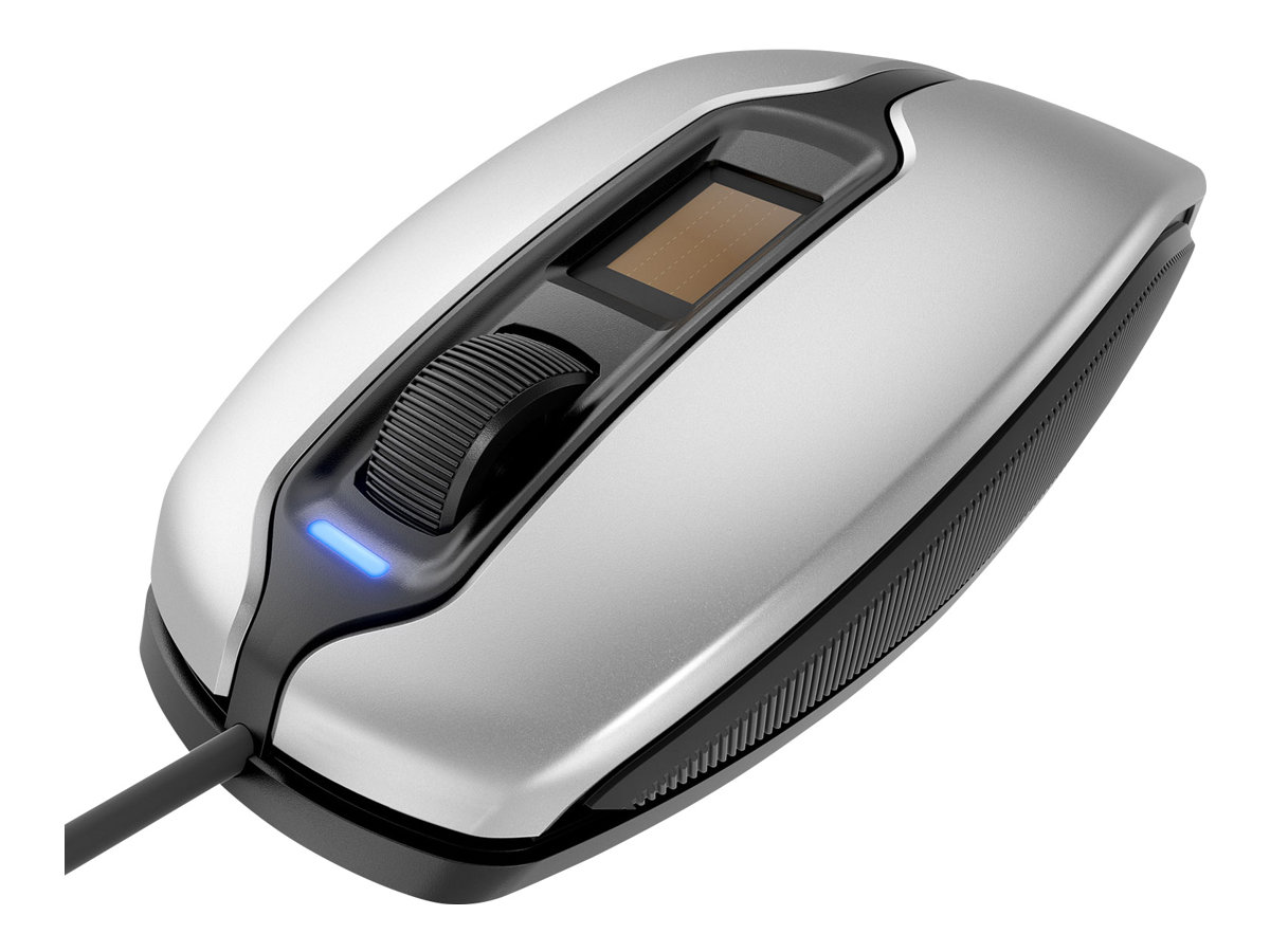CHERRY MC 4900 Corded FingerTIP ID Mouse USB silver/black - mit integriertem FingerTip-Sensor CHERRY MC 4900 Corded FingerTIP ID Mouse USB silver/black - mit integriertem FingerTip-Sensor
