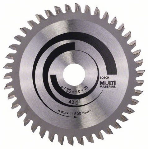 Bosch Multi Material Kreissägeblatt Ø 130 mm 42Z