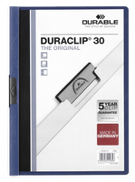 25 DURABLE Klemmhefter DURACLIP dunkelblau 25 DURABLE Klemmhefter DURACLIP dunkelblau