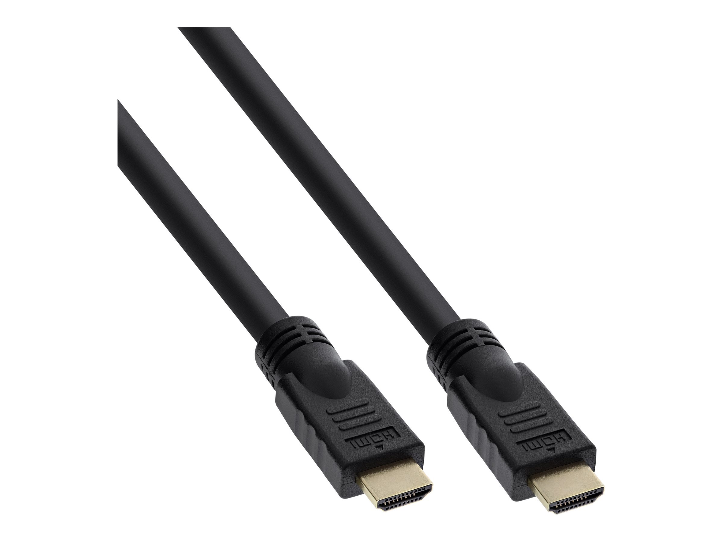 INLINE INLINE HDMI HighSpeed Kabel PREMIUM St/St mit Ethernet abwaertskompatibel vergoldete Kontakte 4K2K schwarz 10m INLINE INLINE HDMI HighSpeed Kabel PREMIUM St/St mit Ethernet abwaertskompatibel vergoldete Kontakte 4K2K schwarz 10m