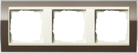 Gira Rahmen 0213761 3fach + ZR cw Event Klar Braun Gira Rahmen 0213761 3fach + ZR cw Event Klar Braun