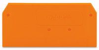 Wago Abschlussplatte-/Zwischenplatte 280-309 orange