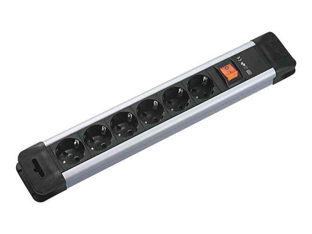 Bachmann Steckdosenleiste 330.101 CONNECTUS 6fach mit Schalter Bachmann Steckdosenleiste 330.101 CONNECTUS 6fach mit Schalter