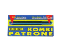 ONLINE® 17202 Tintenpatronen fuer Fueller koenigsblau 5 St. ONLINE® 17202 Tintenpatronen fuer Fueller koenigsblau 5 St.
