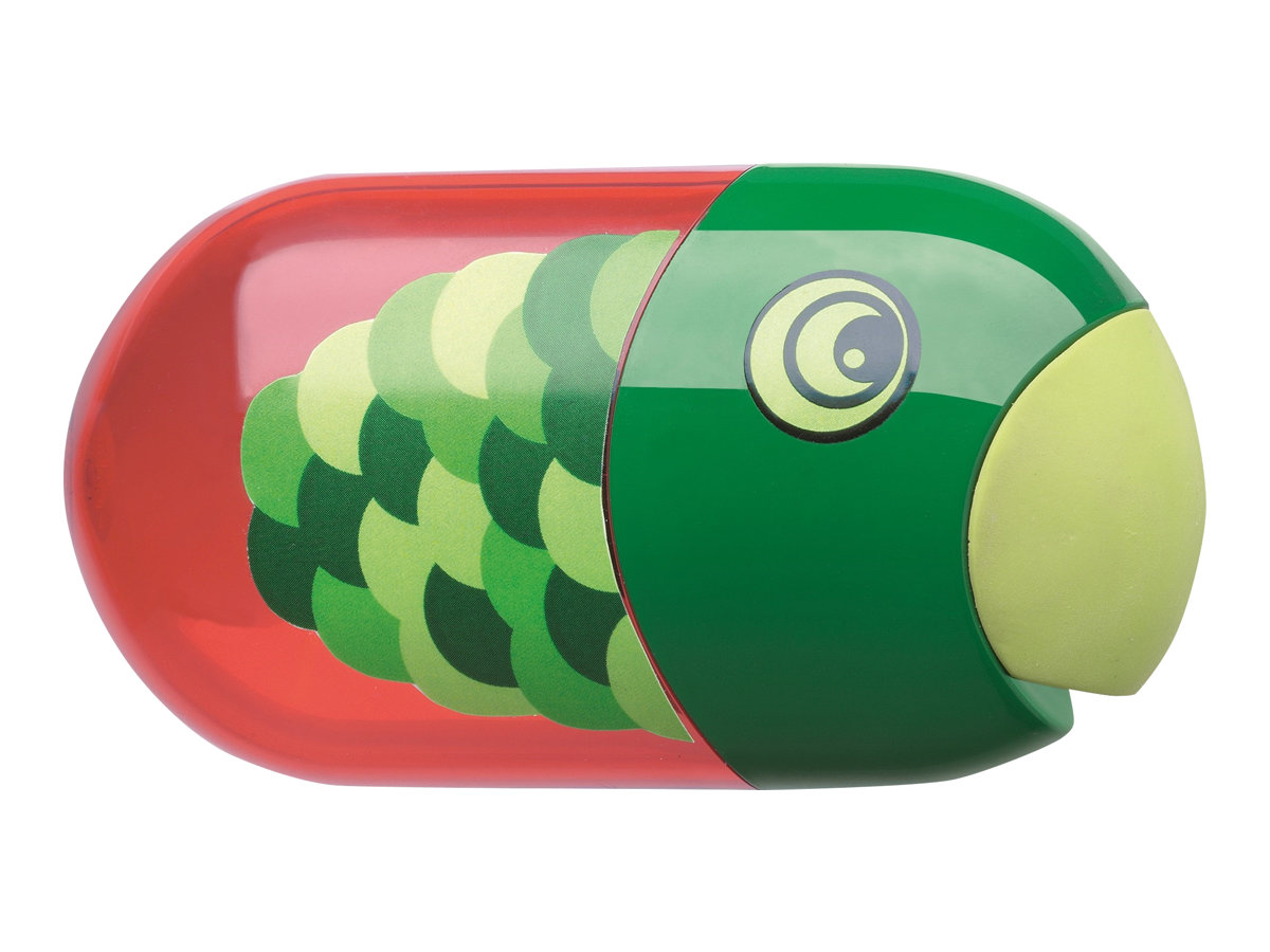 FABERCASTELL Dosenspitzer doppelt Fisch gruen