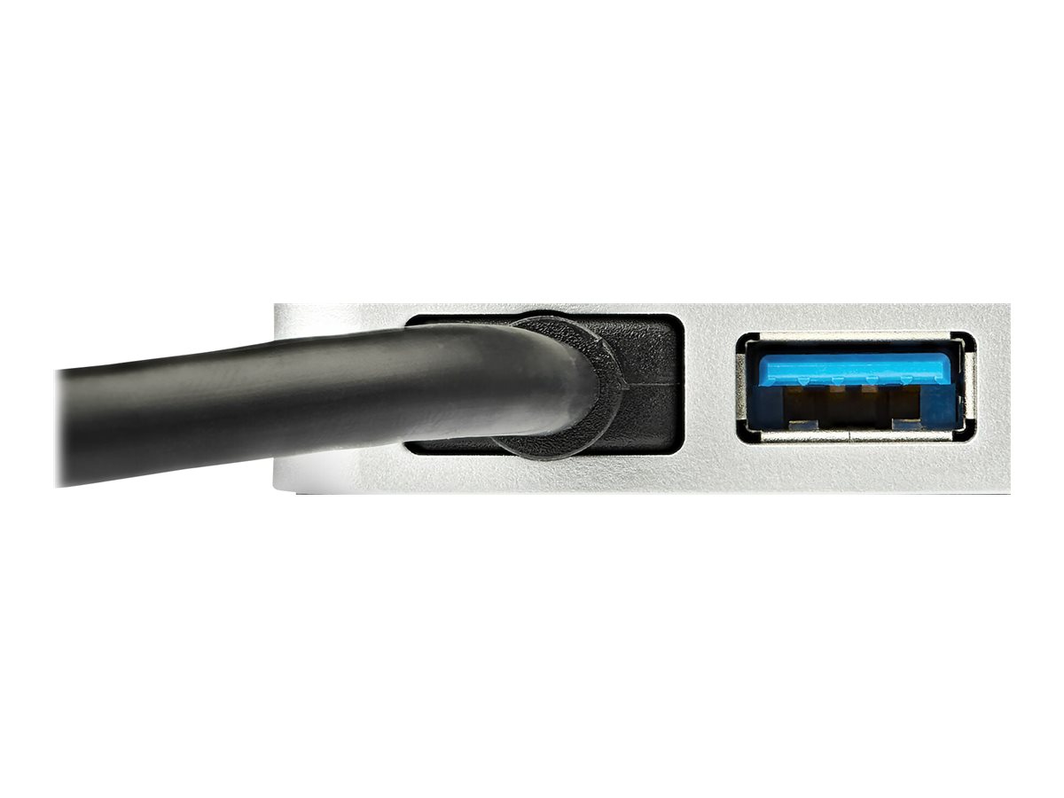 STARTECH.COM USB 3.0 Super Speed auf HDMI Multi Monitor-Adapter - Externe Grafikkarte mit 1 Port USB Hub - 1920x1200/ 1080p